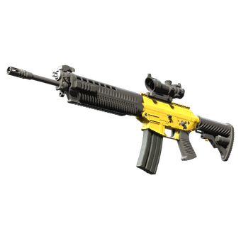 SG 553 | Bulldozer (Field-Tested) CS2 skin