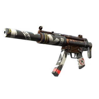 StatTrak™ MP5-SD | Kitbash (Battle-Scarred) CS2 skin