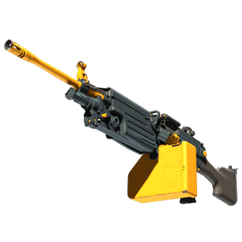 M249 | Impact Drill (Well-Worn) CS2 skin