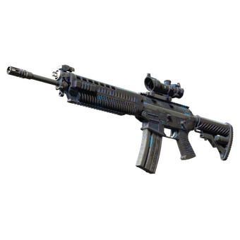 SG 553 | Aloha (Battle-Scarred) CS2 skin