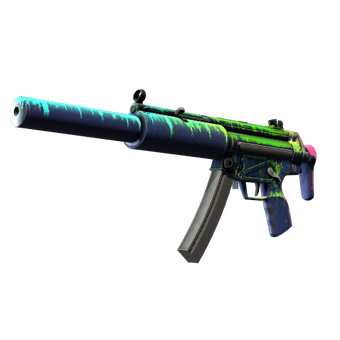 MP5-SD | Phosphor (Well-Worn) CS2 skin