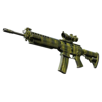 Souvenir SG 553 | Gator Mesh (Field-Tested) CS2 skin