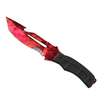 ★ Survival Knife | Doppler Ruby (Factory New) CS2 skin