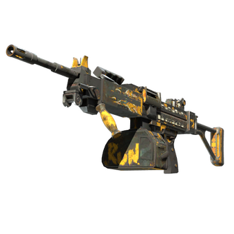 Negev | Loudmouth (Battle-Scarred) CS2 skin