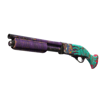 StatTrak™ Sawed-Off | Apocalypto (Battle-Scarred) CS2 skin
