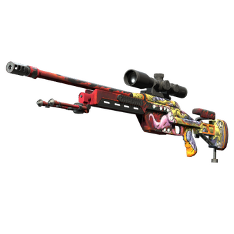 SSG 08 | Bloodshot (Minimal Wear) CS2 skin