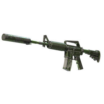 M4A1-S | Moss Quartz (Battle-Scarred) CS2 skin