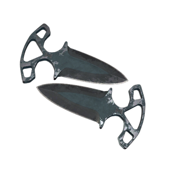 ★ Shadow Daggers | Night (Battle-Scarred) CS2 skin