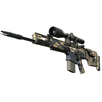 SCAR-20 | Stone Mosaico (Factory New) CS2 skin