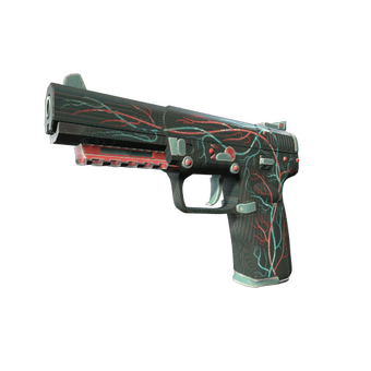 StatTrak™ Five-SeveN | Capillary (Well-Worn) CS2 skin