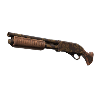 Sawed-Off | Clay Ambush (Battle-Scarred) CS2 skin