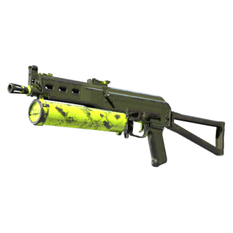 PP-Bizon | Chemical Green (Battle-Scarred) CS2 skin