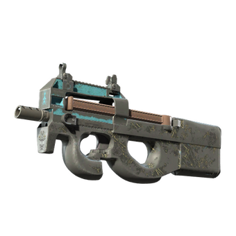 P90 | Facility Negative (Battle-Scarred) CS2 skin