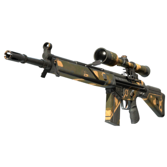 StatTrak™ G3SG1 | Black Sand (Battle-Scarred) CS2 skin
