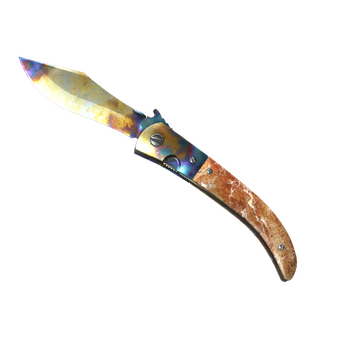 ★ StatTrak™ Navaja Knife | Case Hardened (Well-Worn) CS2 skin