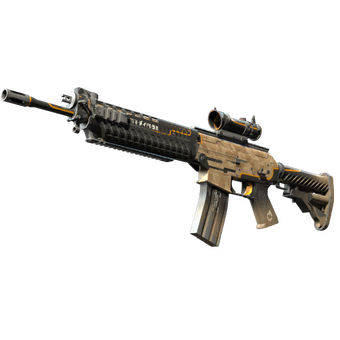 StatTrak™ SG 553 | Triarch (Well-Worn) CS2 skin