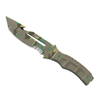 ★ Survival Knife | Boreal Forest (Well-Worn) CS2 skin