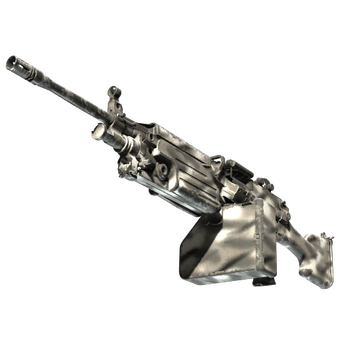 M249 | Contrast Spray (Well-Worn) CS2 skin