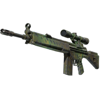 Souvenir G3SG1 | Jungle Dashed (Field-Tested) CS2 skin