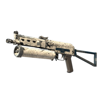 Souvenir PP-Bizon | Facility Sketch (Well-Worn) CS2 skin