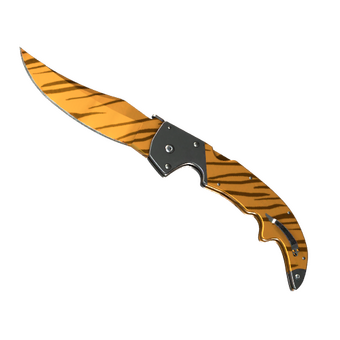 ★ StatTrak™ Falchion Knife | Tiger Tooth (Factory New) CS2 skin