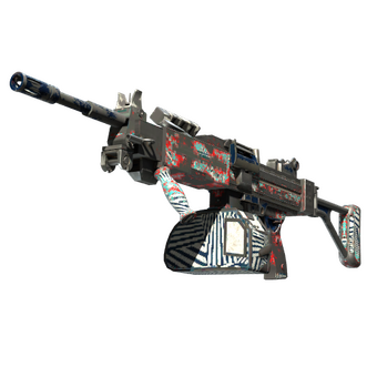 StatTrak™ Negev | Dazzle (Battle-Scarred) CS2 skin