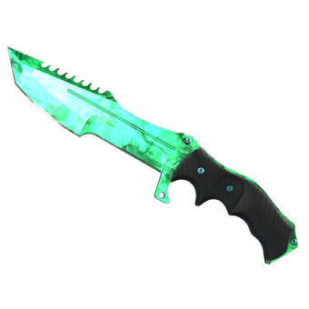 ★ StatTrak™ Huntsman Knife | Gamma Doppler Emerald (Factory New) CS2 skin