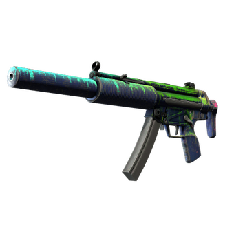 StatTrak™ MP5-SD | Phosphor (Battle-Scarred) CS2 skin