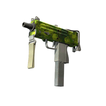 Souvenir MAC-10 | Nuclear Garden (Well-Worn) CS2 skin