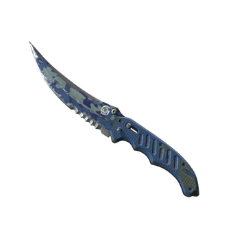 ★ Flip Knife | Bright Water (Battle-Scarred) CS2 skin