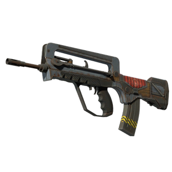 StatTrak™ FAMAS | Decommissioned (Battle-Scarred) CS2 skin