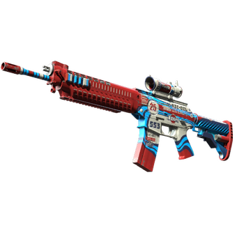 Souvenir SG 553 | Integrale (Field-Tested) CS2 skin