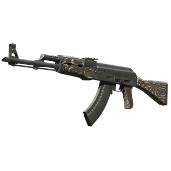 Souvenir AK-47 | Black Laminate (Battle-Scarred) CS2 skin