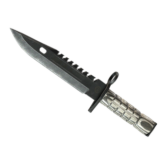 ★ StatTrak™ M9 Bayonet | Black Laminate (Well-Worn) CS2 skin