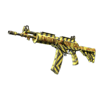 Souvenir Galil AR | CAUTION! (Field-Tested) CS2 skin