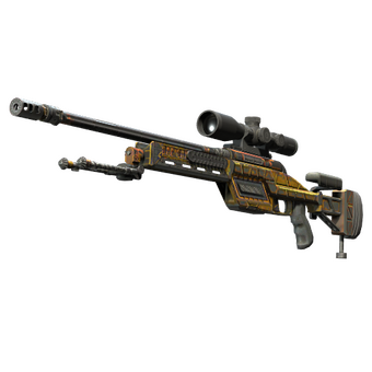 StatTrak™ SSG 08 | Big Iron (Battle-Scarred) CS2 skin