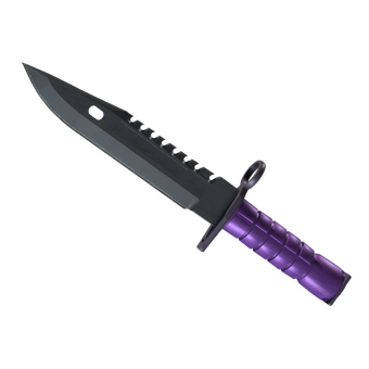 ★ StatTrak™ M9 Bayonet | Ultraviolet (Minimal Wear) CS2 skin