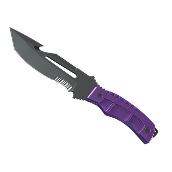 ★ Survival Knife | Ultraviolet (Minimal Wear) CS2 skin
