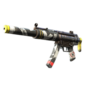 StatTrak™ MP5-SD | Kitbash (Well-Worn) CS2 skin