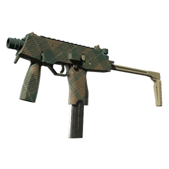 MP9 | Green Plaid (Minimal Wear) CS2 skin