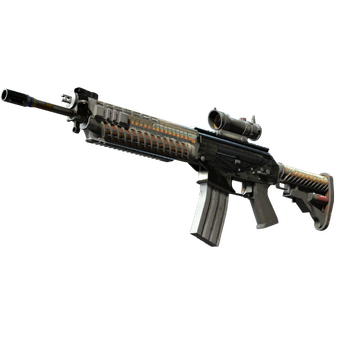 StatTrak™ SG 553 | Aerial (Battle-Scarred) CS2 skin
