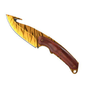 ★ StatTrak™ Gut Knife | Tiger Tooth (Minimal Wear) CS2 skin