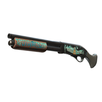 StatTrak™ Sawed-Off | Serenity (Battle-Scarred) CS2 skin