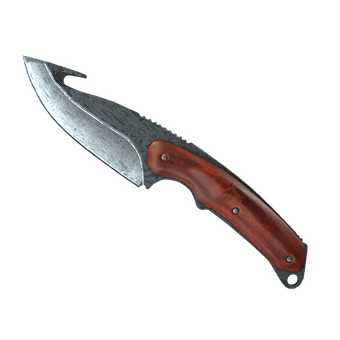 ★ StatTrak™ Gut Knife | Damascus Steel (Well-Worn) CS2 skin