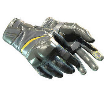 ★ Moto Gloves | Eclipse (Well-Worn) CS2 skin