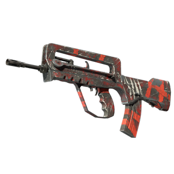 FAMAS | Survivor Z (Well-Worn) CS2 skin