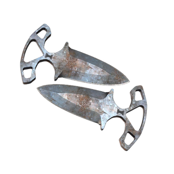 ★ Shadow Daggers | Rust Coat (Well-Worn) CS2 skin