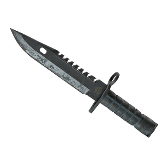 ★ StatTrak™ M9 Bayonet | Night (Battle-Scarred) CS2 skin