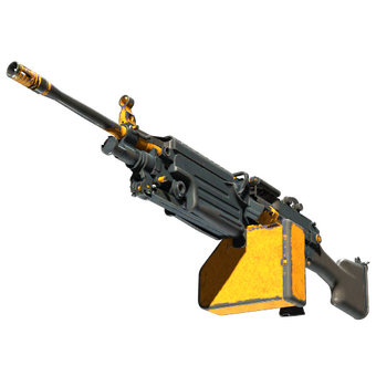 M249 | Impact Drill (Battle-Scarred) CS2 skin
