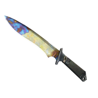 ★ StatTrak™ Classic Knife | Case Hardened (Well-Worn) CS2 skin